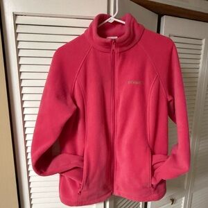 Columbia Pink Fleece Jacket